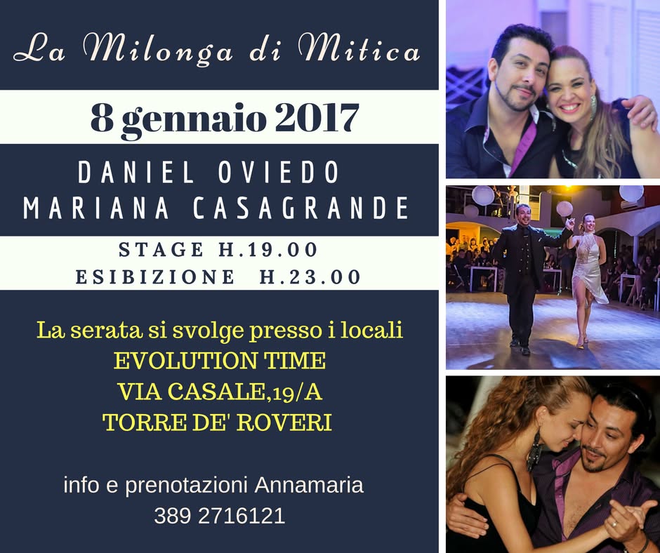 La milonga di Mitica la prima dell'anno!