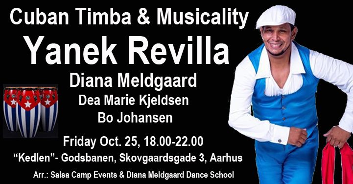 Cuban Salsa & Timba Musicality Event with Yanek Revilla, Aarhus