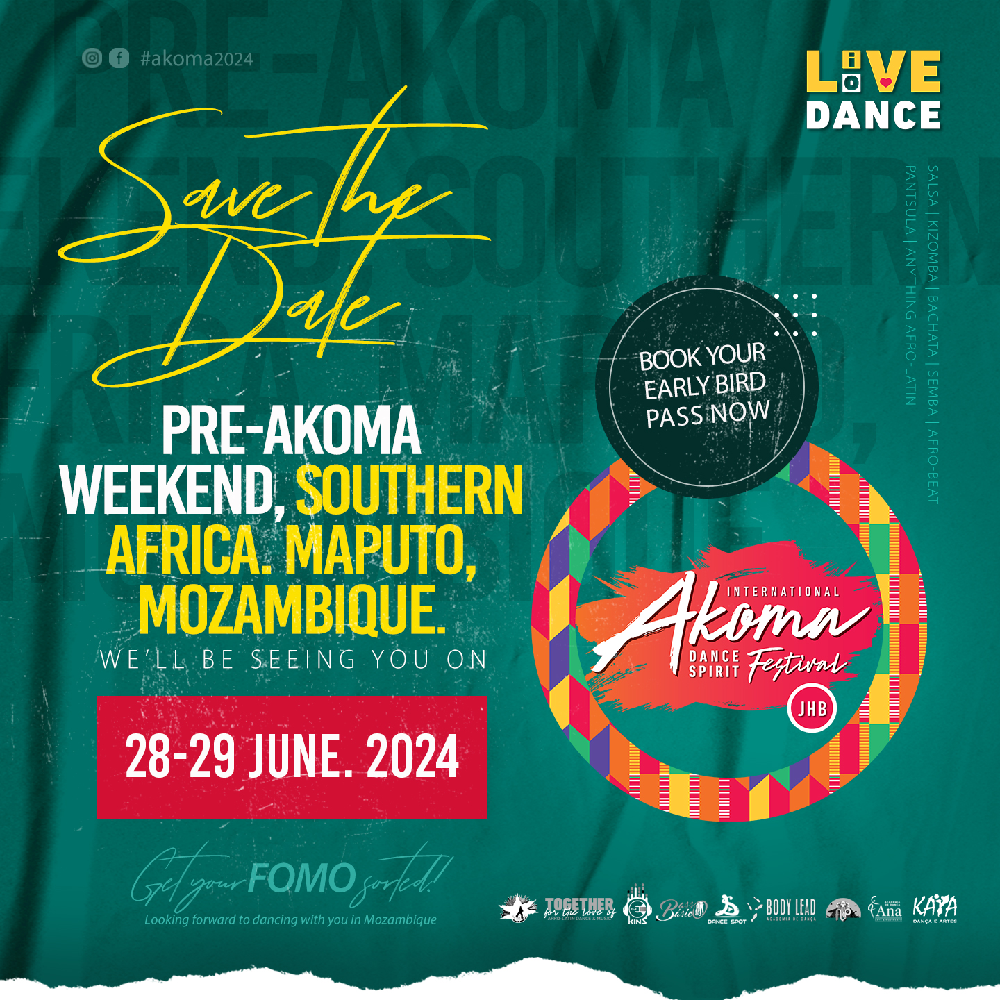 Pre-Akoma Weekend, Southern Africa. Maputo, Mozambique