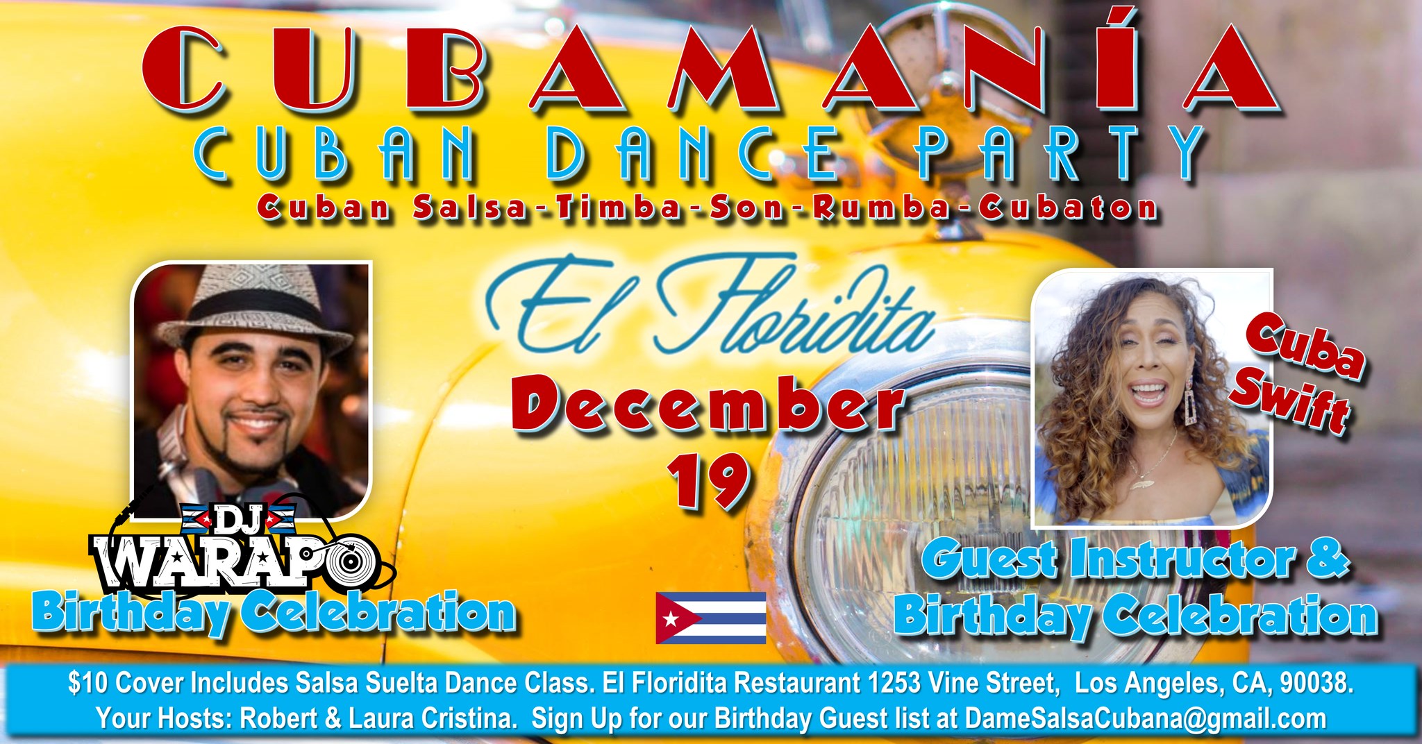 Cubamania Cuban Dance Party