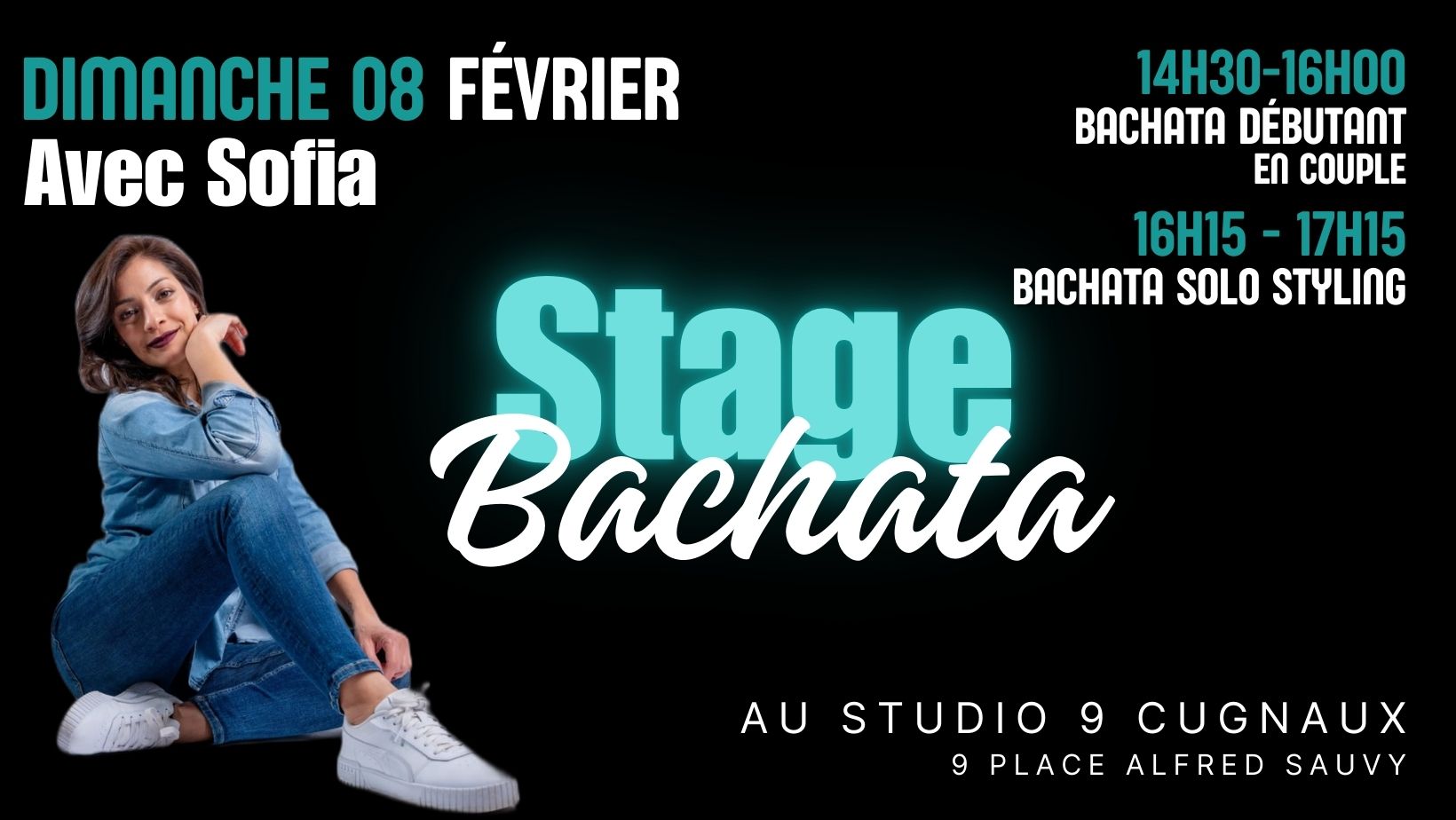 WORKSHOP BACHATA 8 FEVRIER