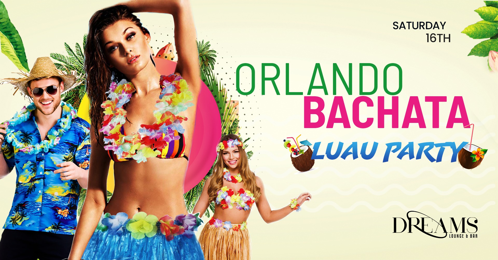 Orlando Bachata Hawaiian Party