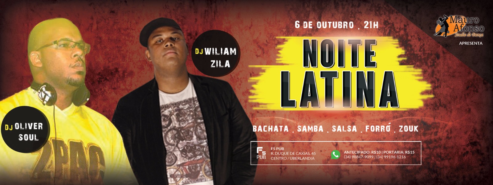 Noite Latina dia 06 10