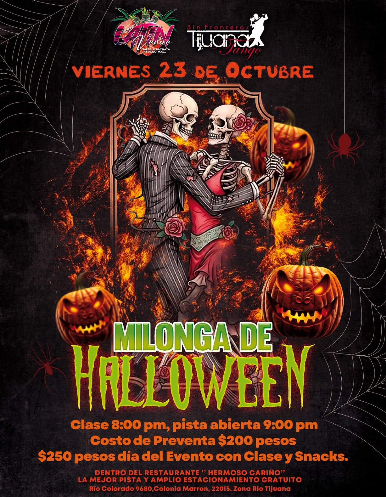 Milonga Querida Octubre 🎃 👻 🎼