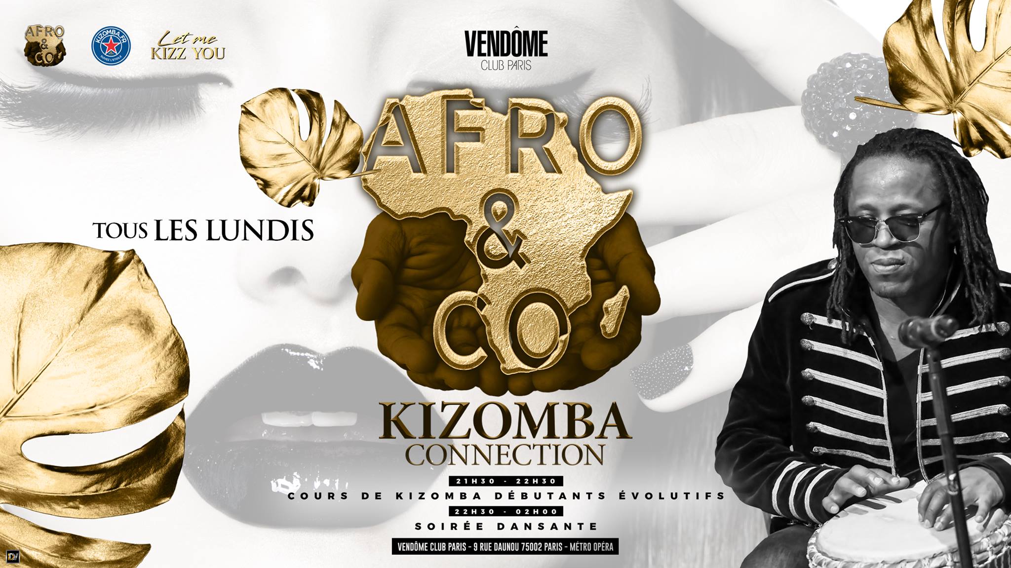 Afro&Co Kizomba Connection Vendôme Club Paris