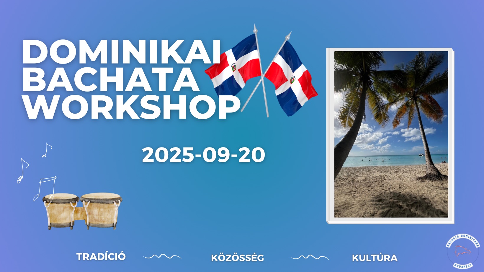 DOMINIKAI BACHATA WORKSHOP - Szeptember 20.