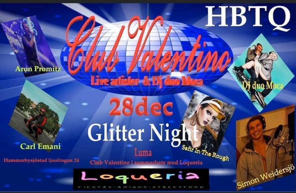 Fiesta Club Valentino Glitter Night