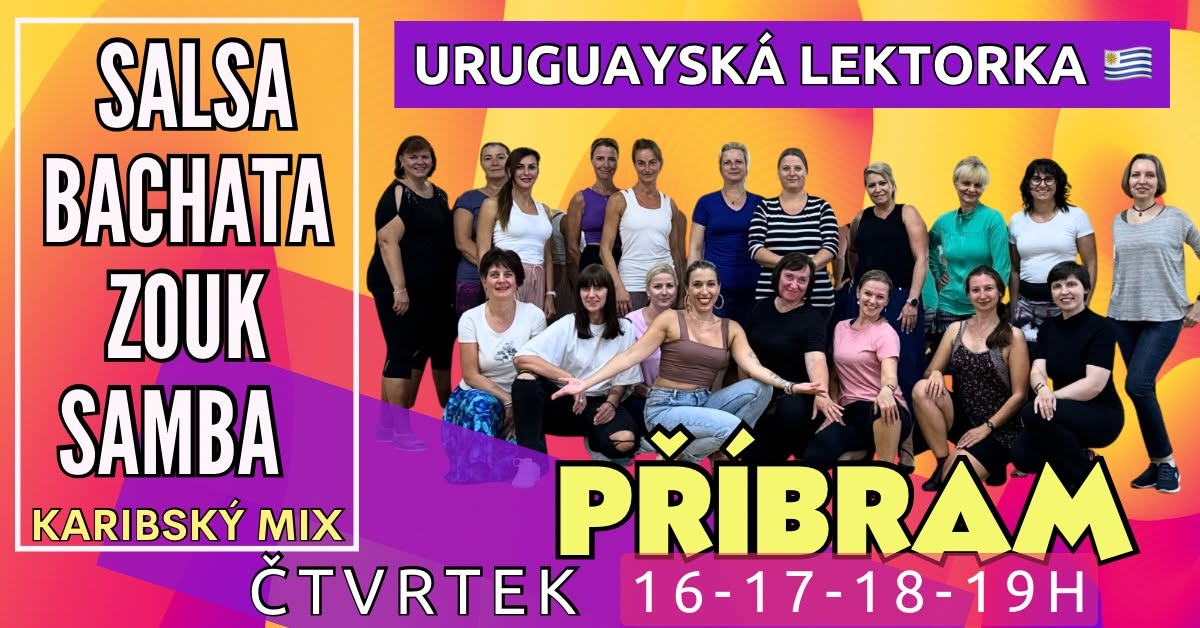 💃 Karibský Mix pro ženy taneční kurzy v Příbrami Salsa, Bachata & Latin Dance 💃🏽