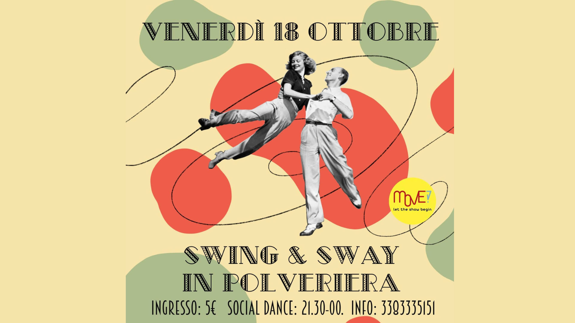SWING & SWAY in Polveriera (Lindy, Shag, Balboa)