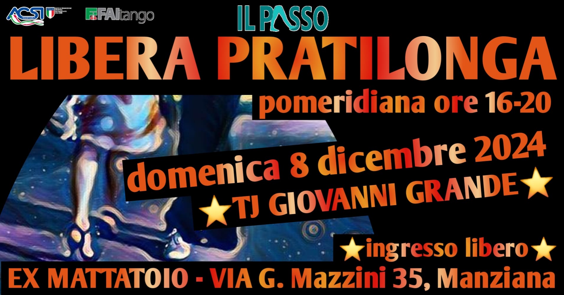 LIBERA PRATILONGA *pomeridiana* A MANZIANA