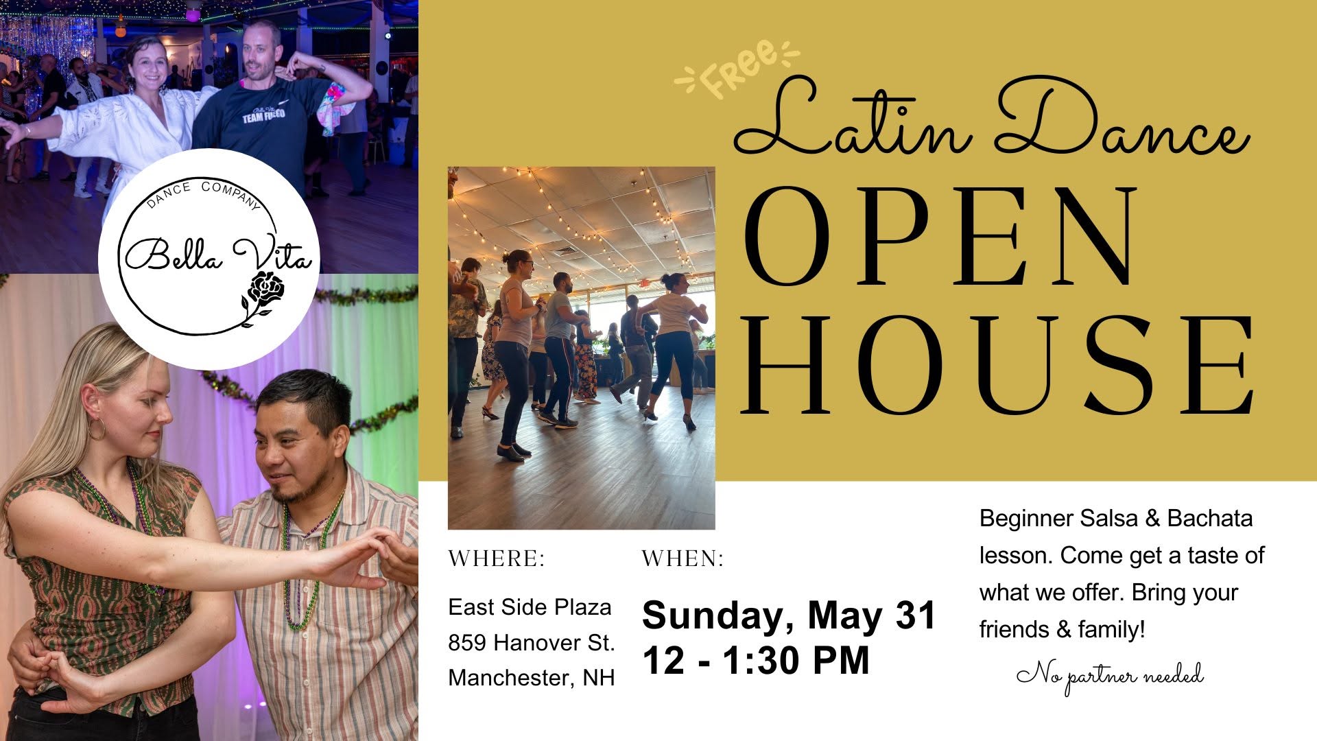 FREE Latin Dance Open House
