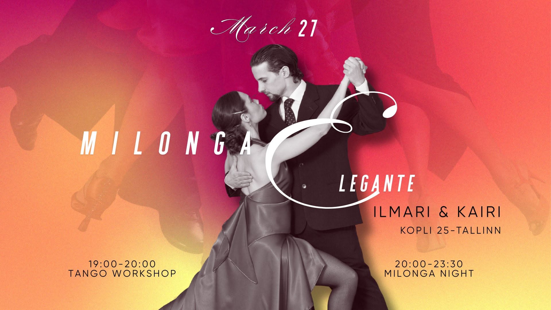 Milonga Elegante in Bachata Studio Tallinn π·ππΊ