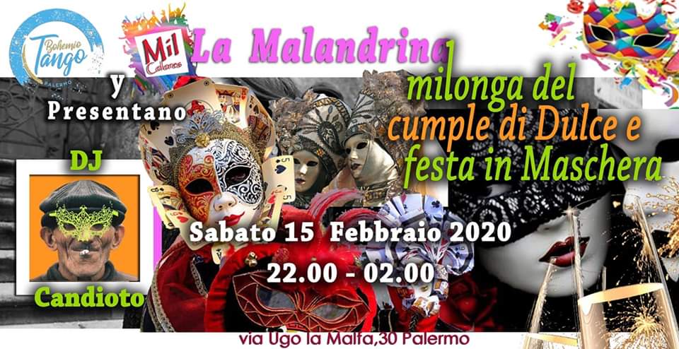 La malandrina.. milonga del cumple della Maestra Dulce Cappiello