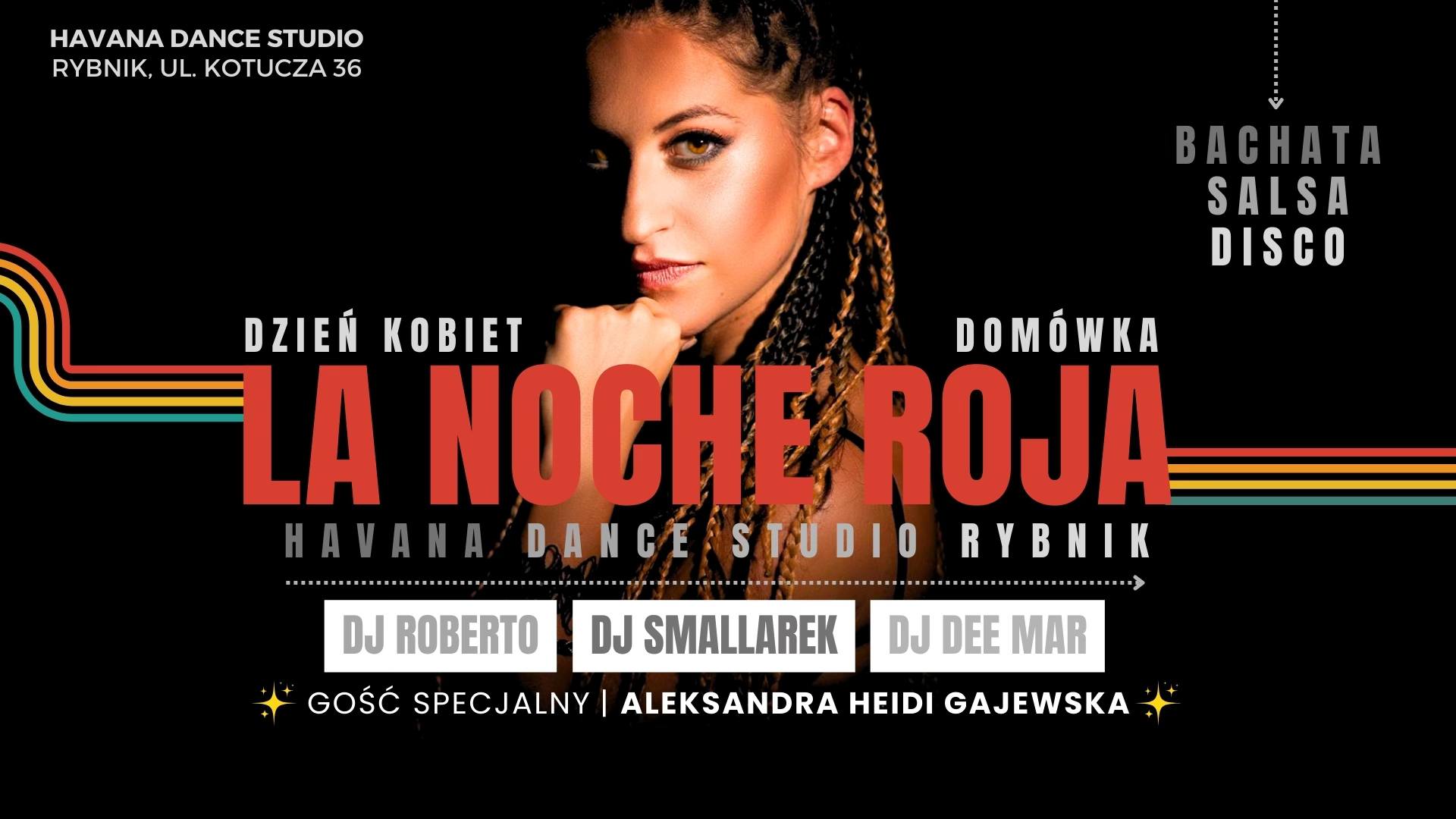 LA NOCHE ROJA ☆ DZIEŃ KOBIET ☆ DOMÓWKA INTEGRACYJNA ☆ ALEKSANDRA HEIDI GAJEWSKA