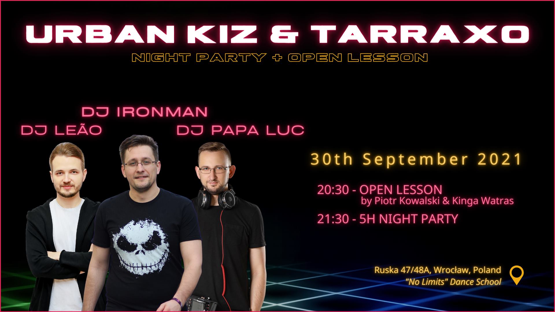 Urban Kiz & Tarraxo Night Party + OPEN Lesson
