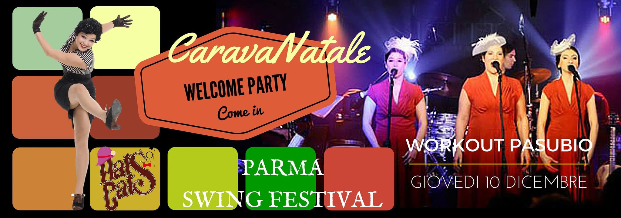 WELCOME PARTY at PARMA SWING FESTIVAL