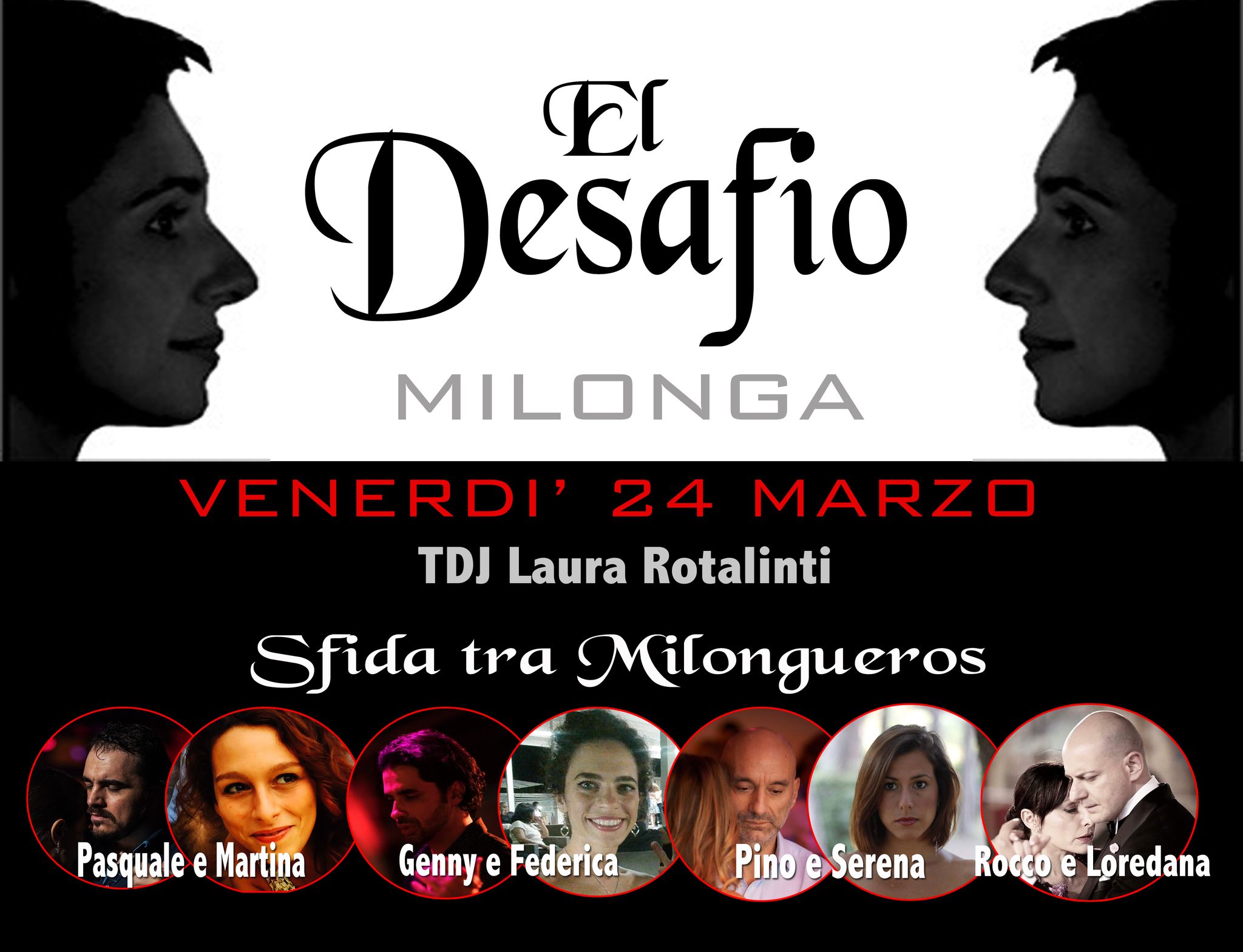 El Desafio Milonga - Sfida Milongueros - Tdj Laura Rotalinti