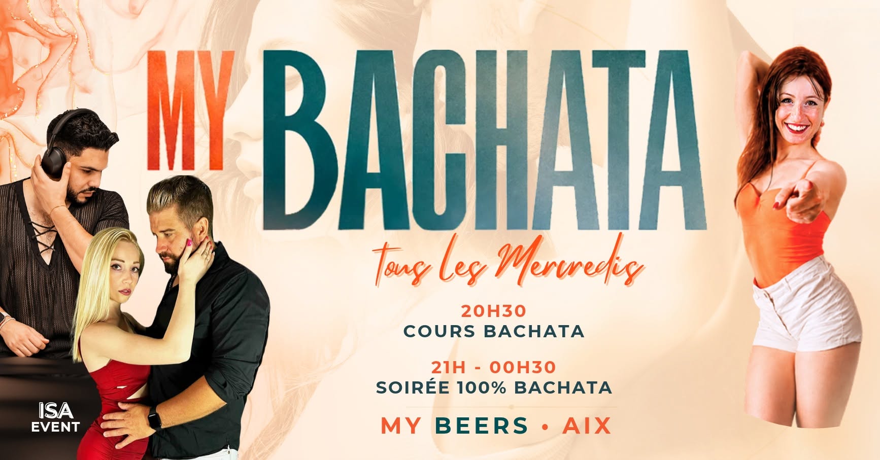 Soirée 100% BACHATA • Aix