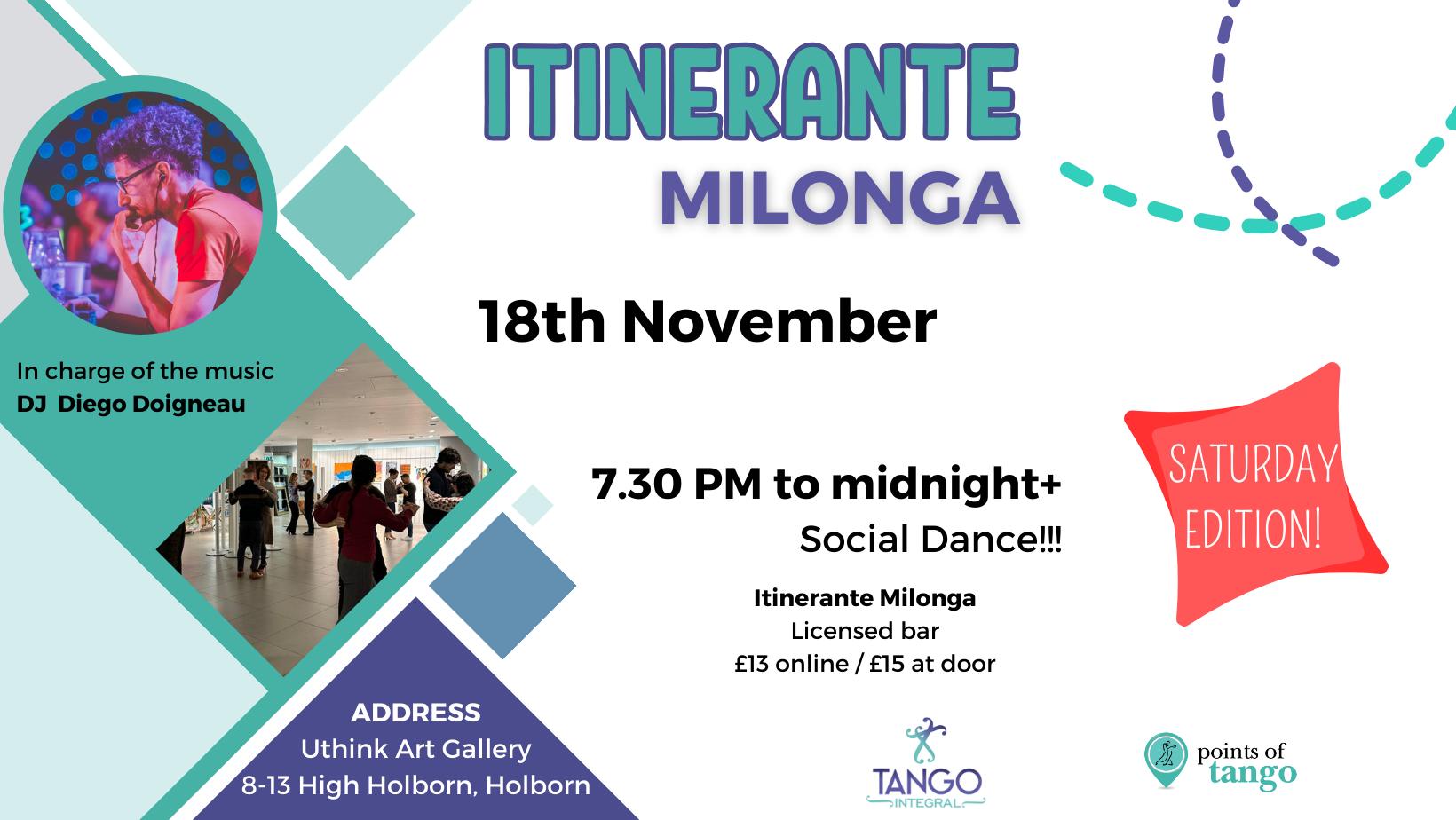 Itinerante Milonga