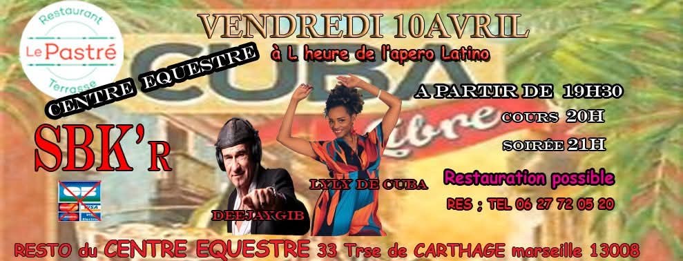 L'Apero LATINO S B K 'r au restaurant le Pastré