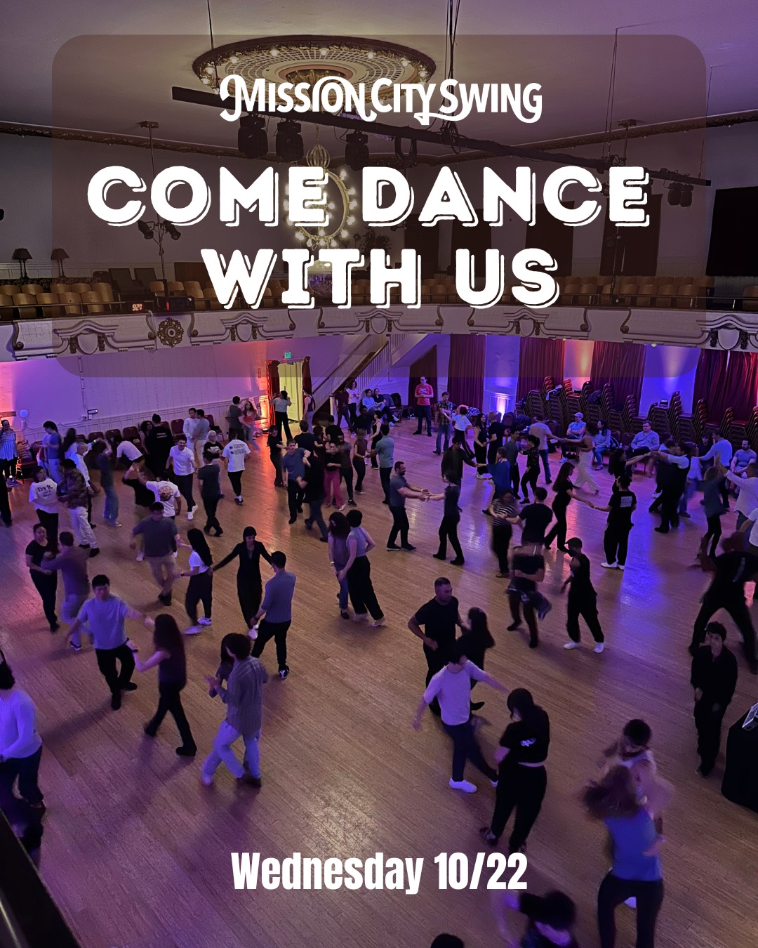 Mission City Swing: 4th week of the class series!