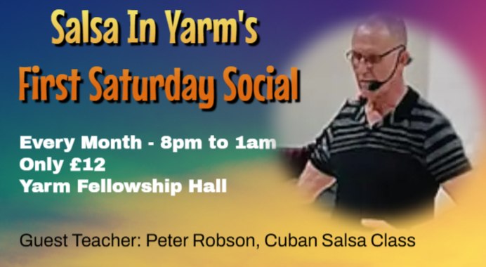 Salsa In Yarm - First Saturday Social - February with Peter Robson