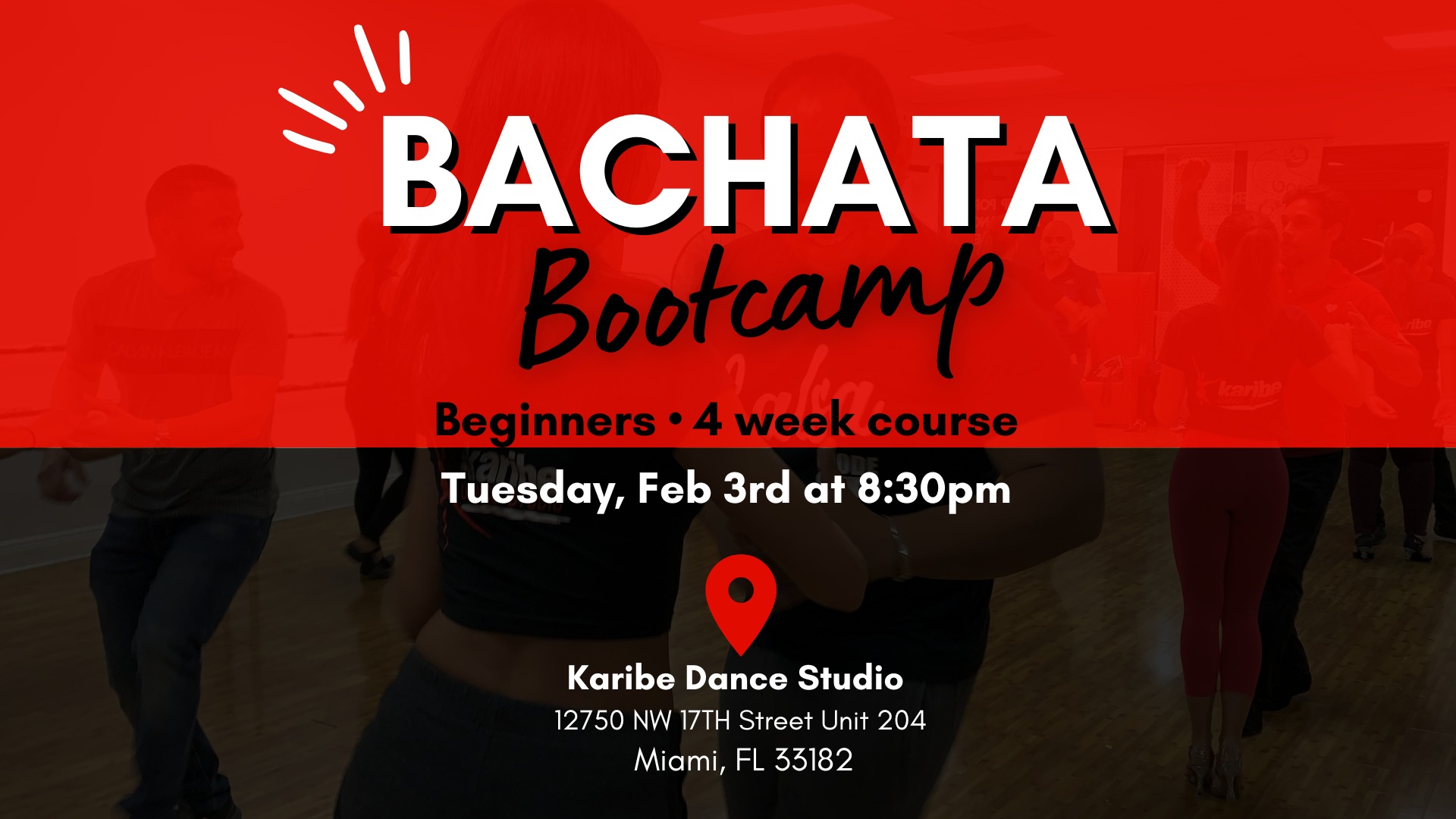Beginners Bachata Bootcamp - 4 Weeks NEW YEAR • NEW YOU!