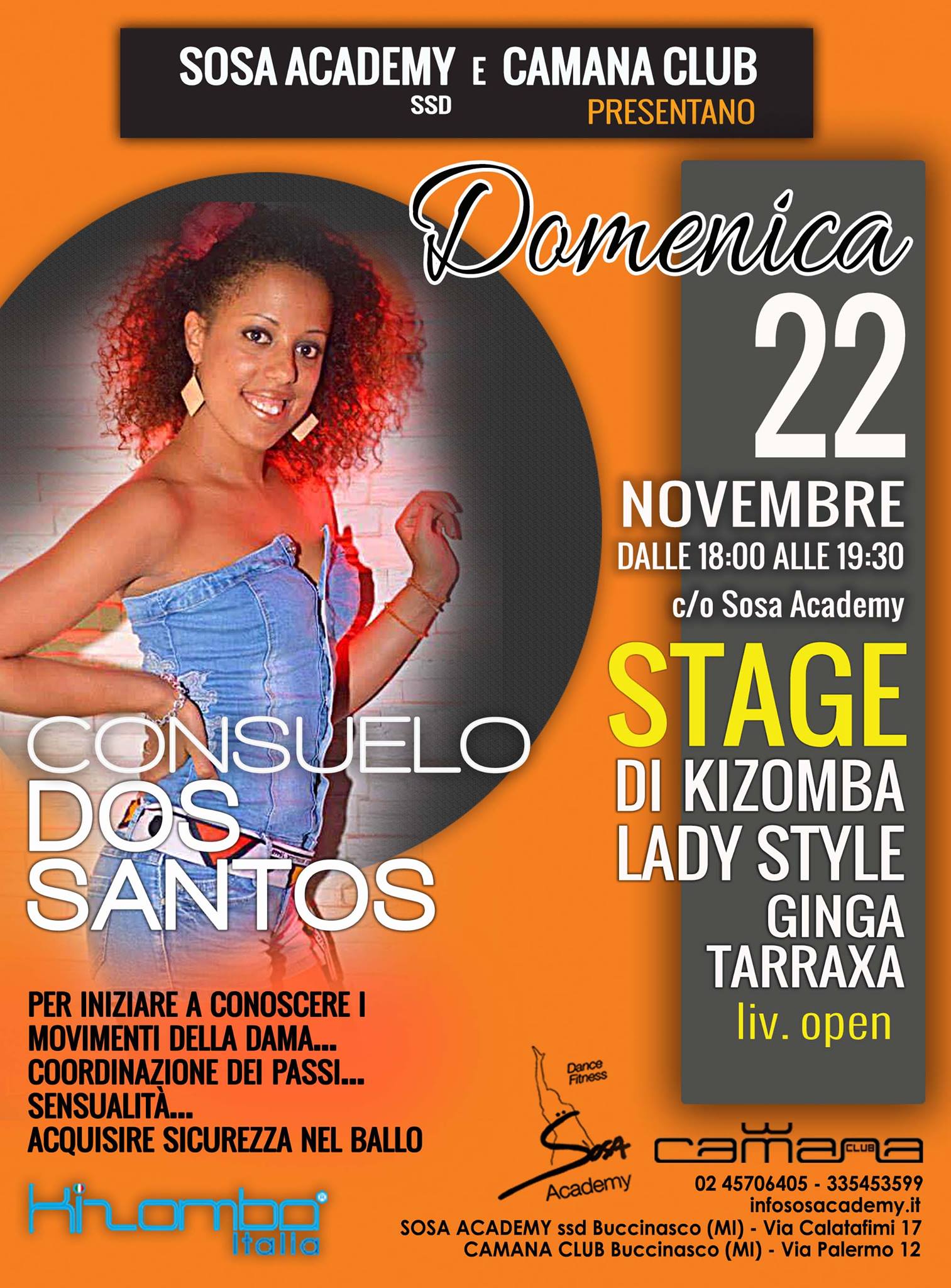 STAGE DI KIZOMBA LADY STYLE