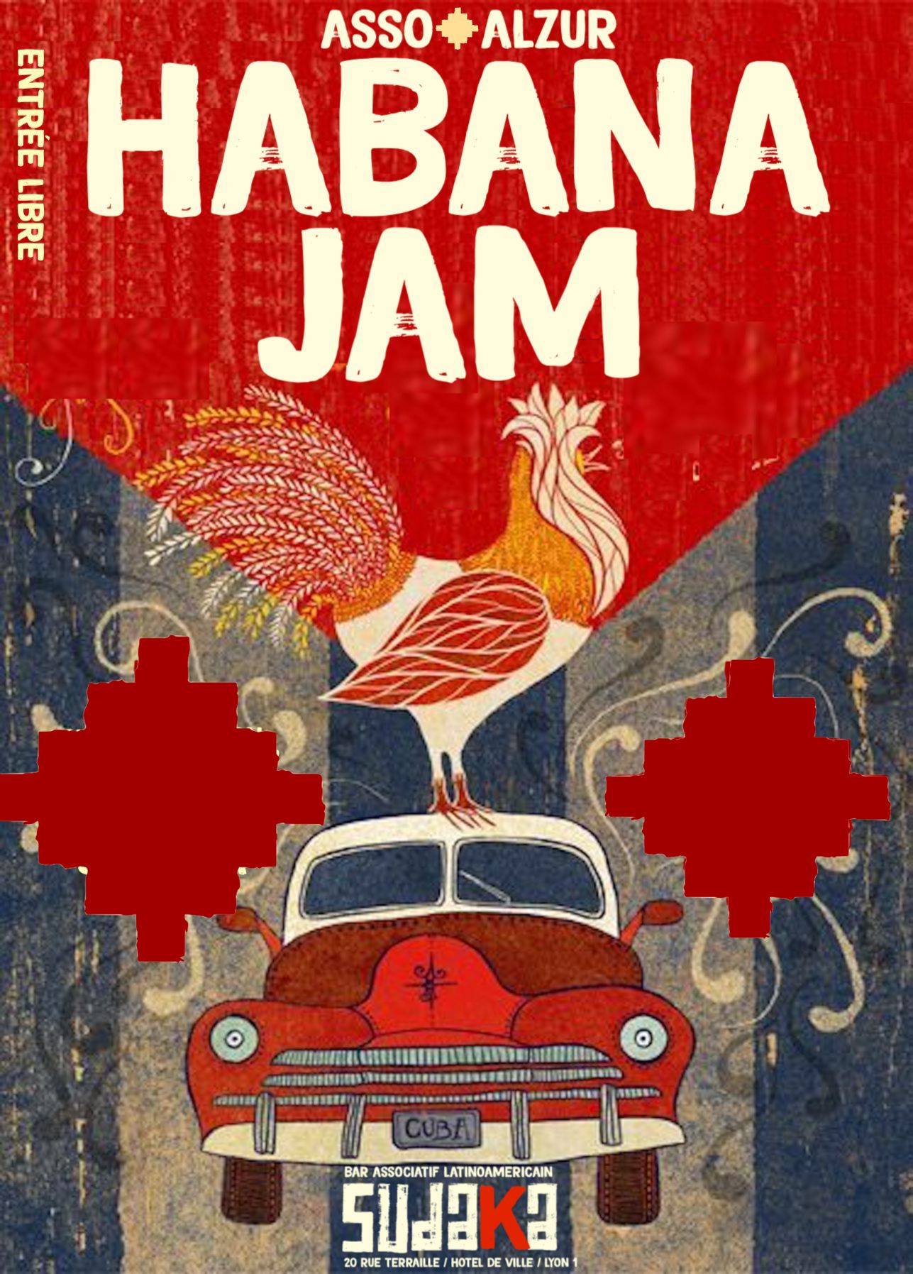 Habana Jam Rumba Cubaine au Sudaka