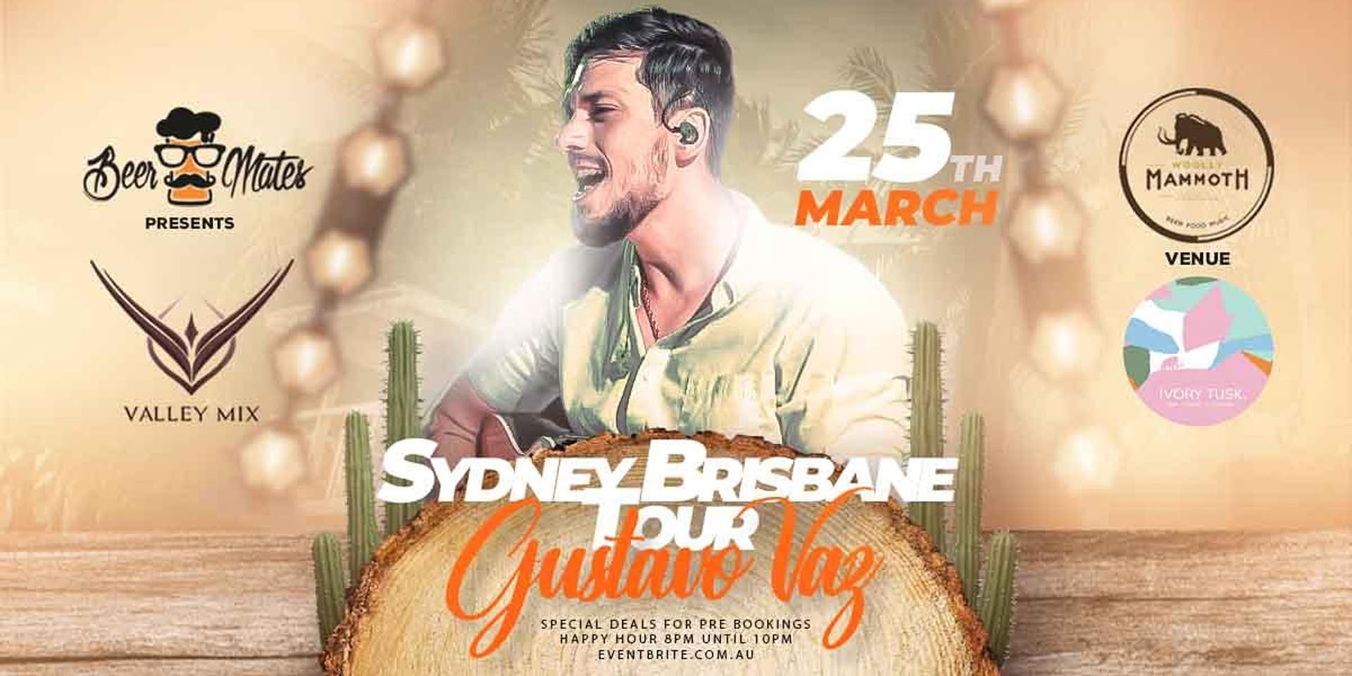 Gustavo Vaz Tour • Valley Mix • Ivory Tusk • Brazilian Party