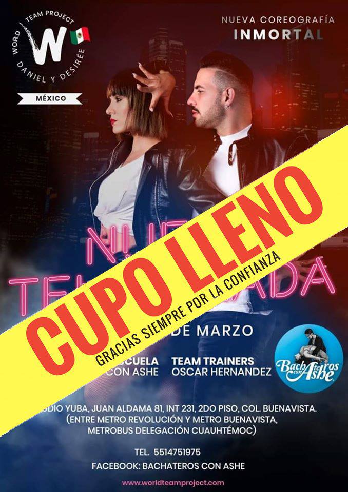 Team Parejas Daniel y Desiree WTP -CDMX por Bachateros con Ashe