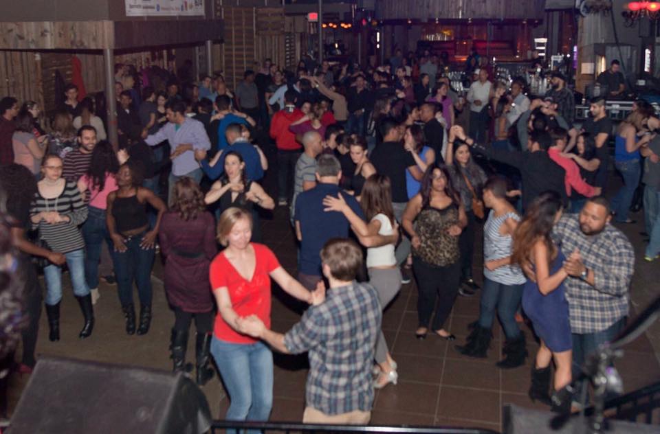 Salsa Fever Friends at Park street patio