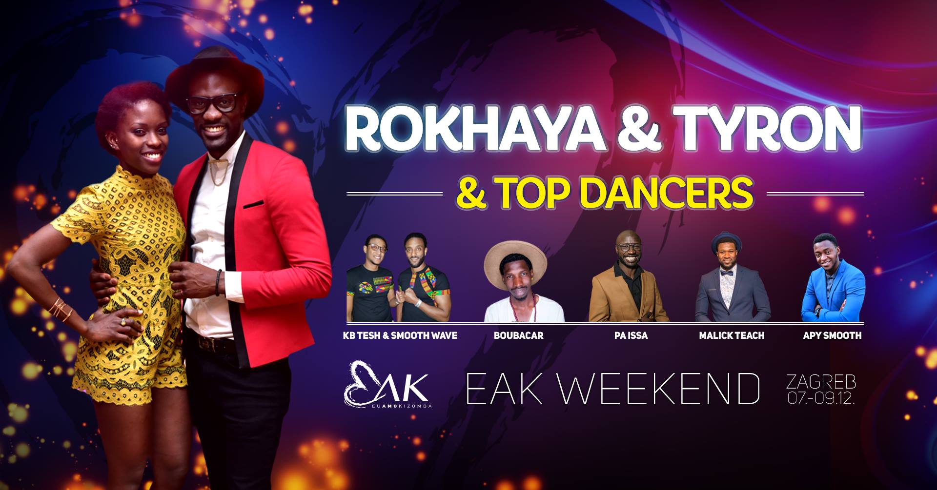 EAK weekend with Rokhaya & Tyron & Top dancers