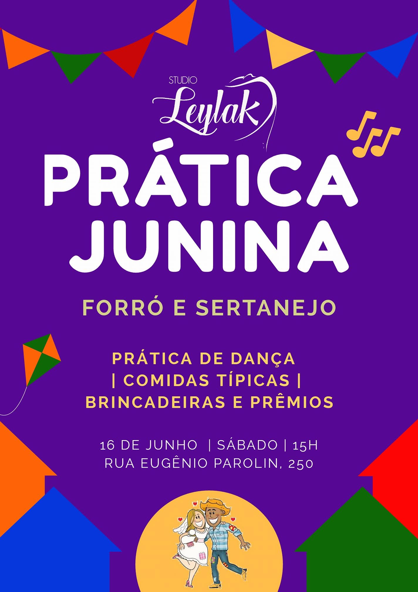 Prática Junina Forró e Sertanejo