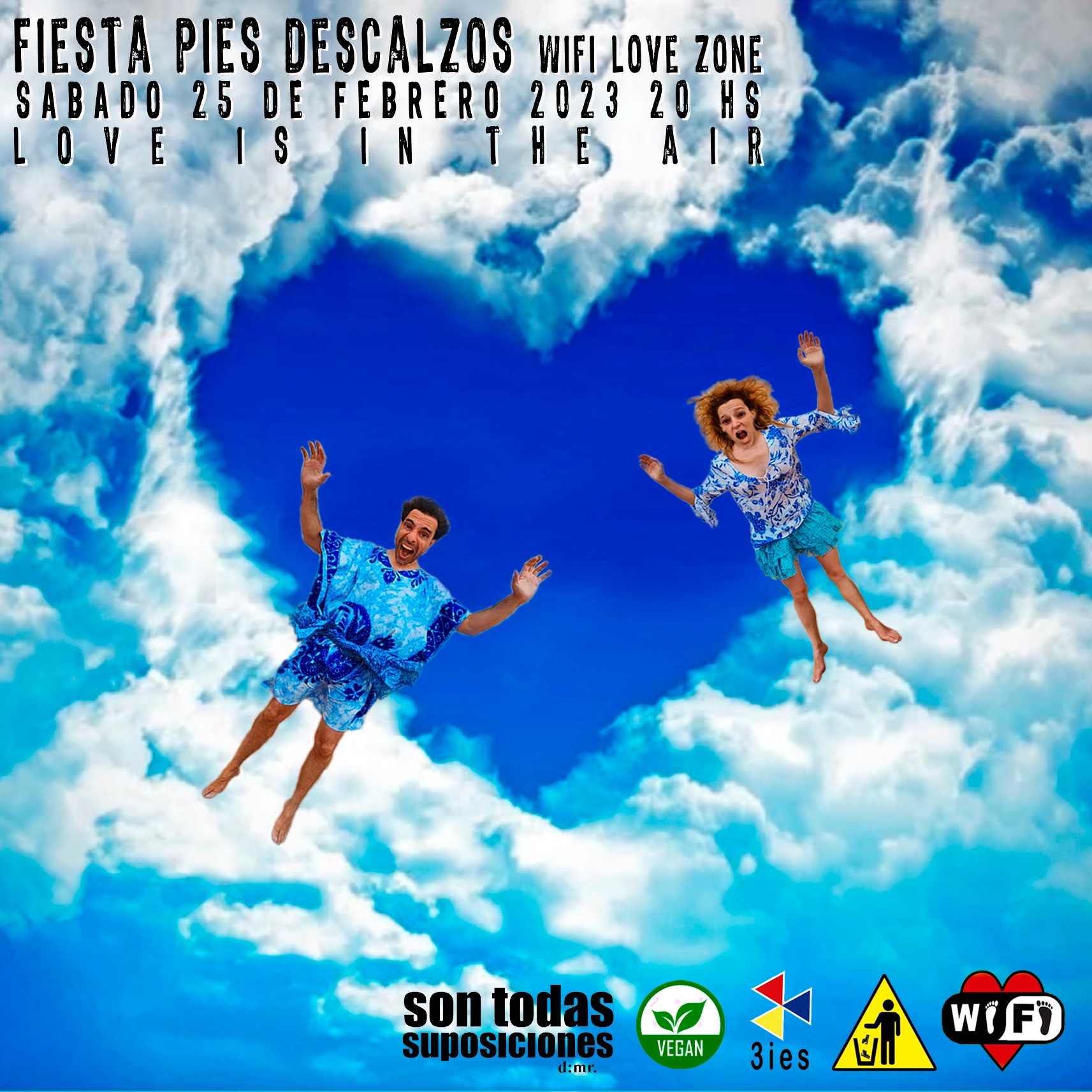 ( ( ( H O Y ) ) ) FIESTA PIES DESCALZOS wifi love zone
