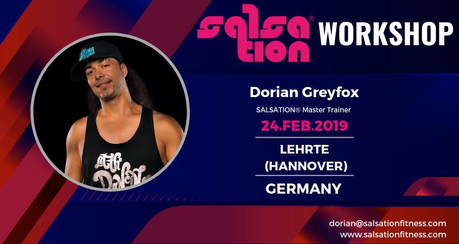 Salsation® Workshop with Dorian in Lehrte (Hannover), Germany