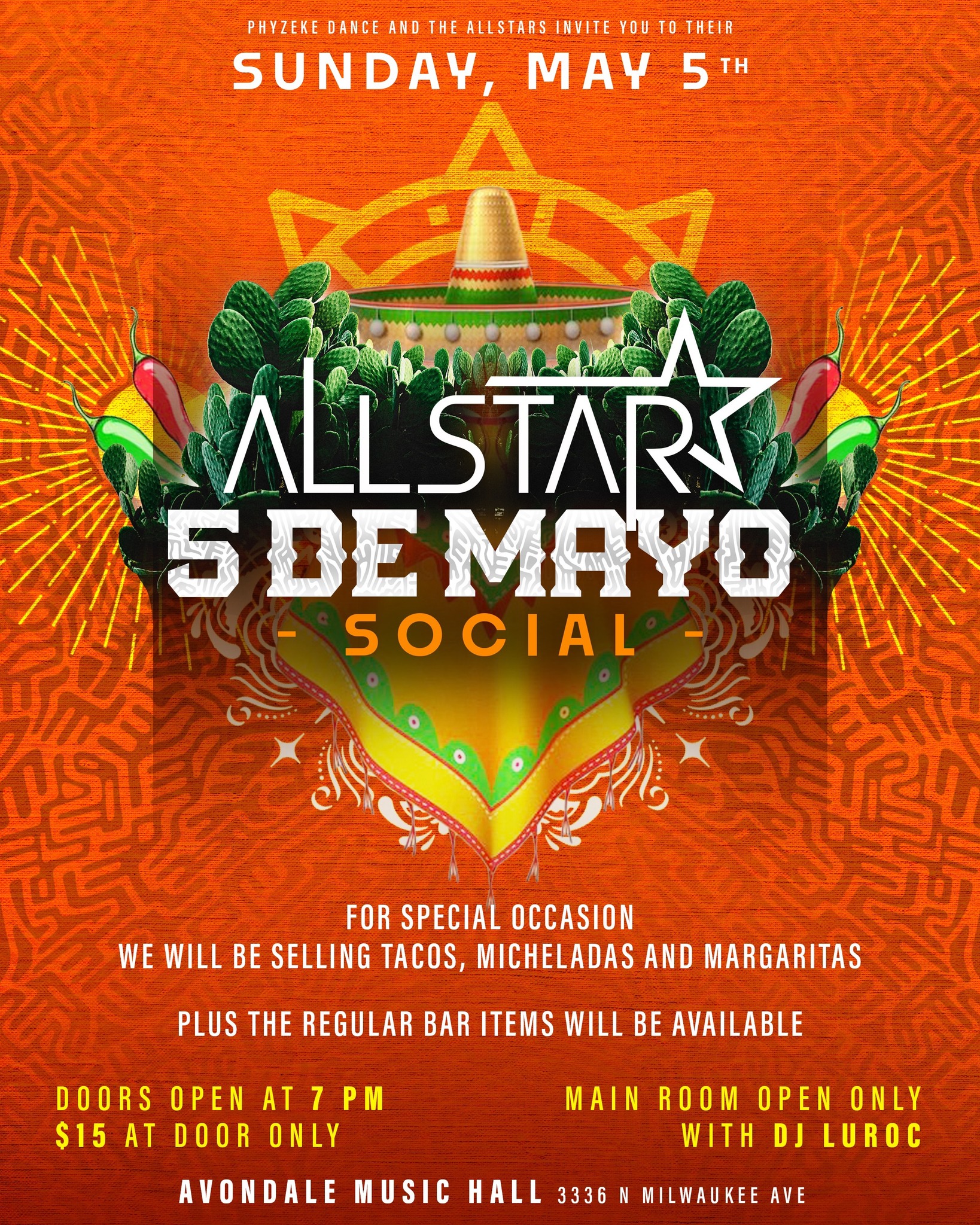 Allstar Cinco de Mayo Social
