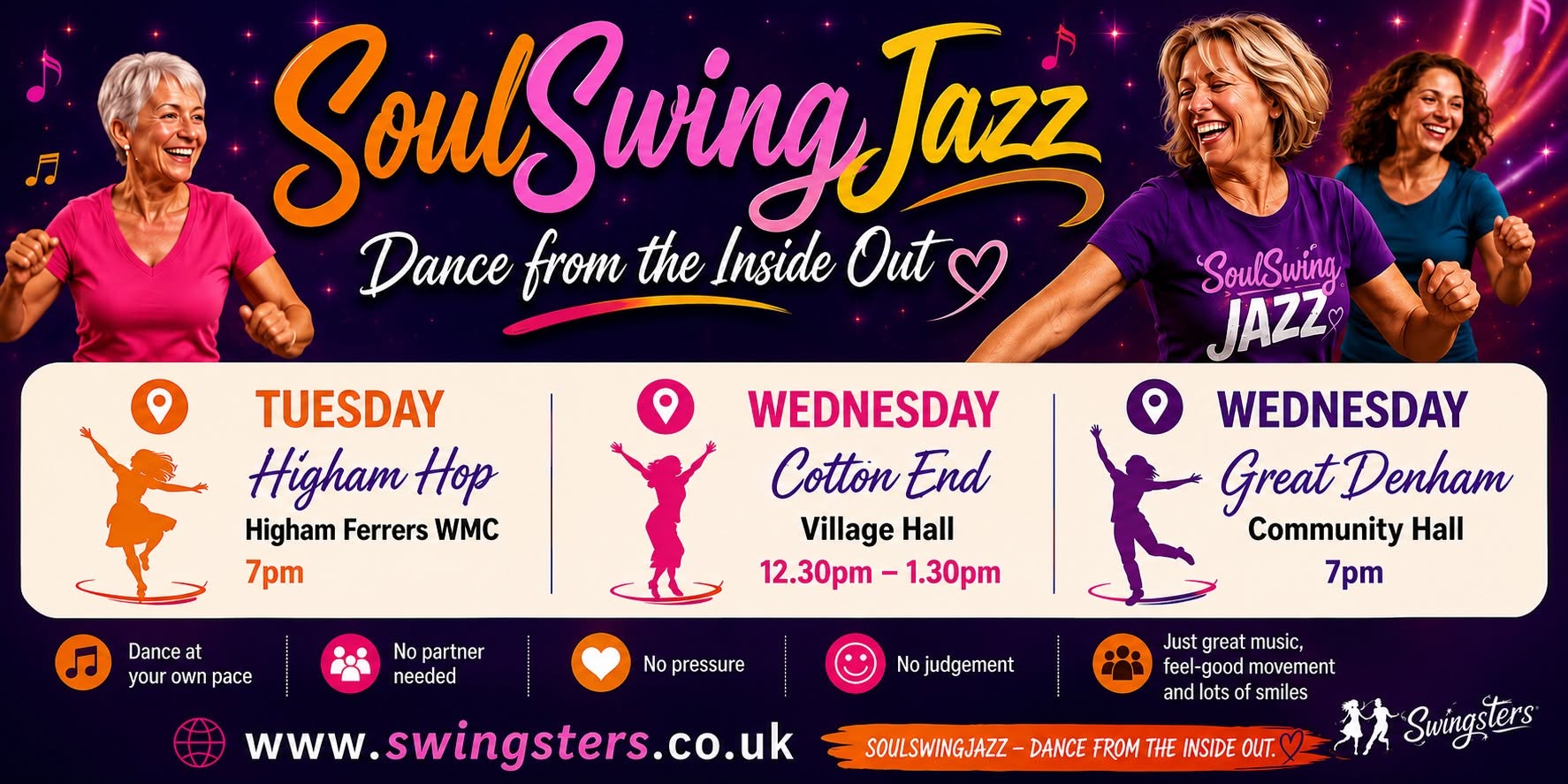 SoulSwingJazz - Dance from the Inside Out Exercise Class