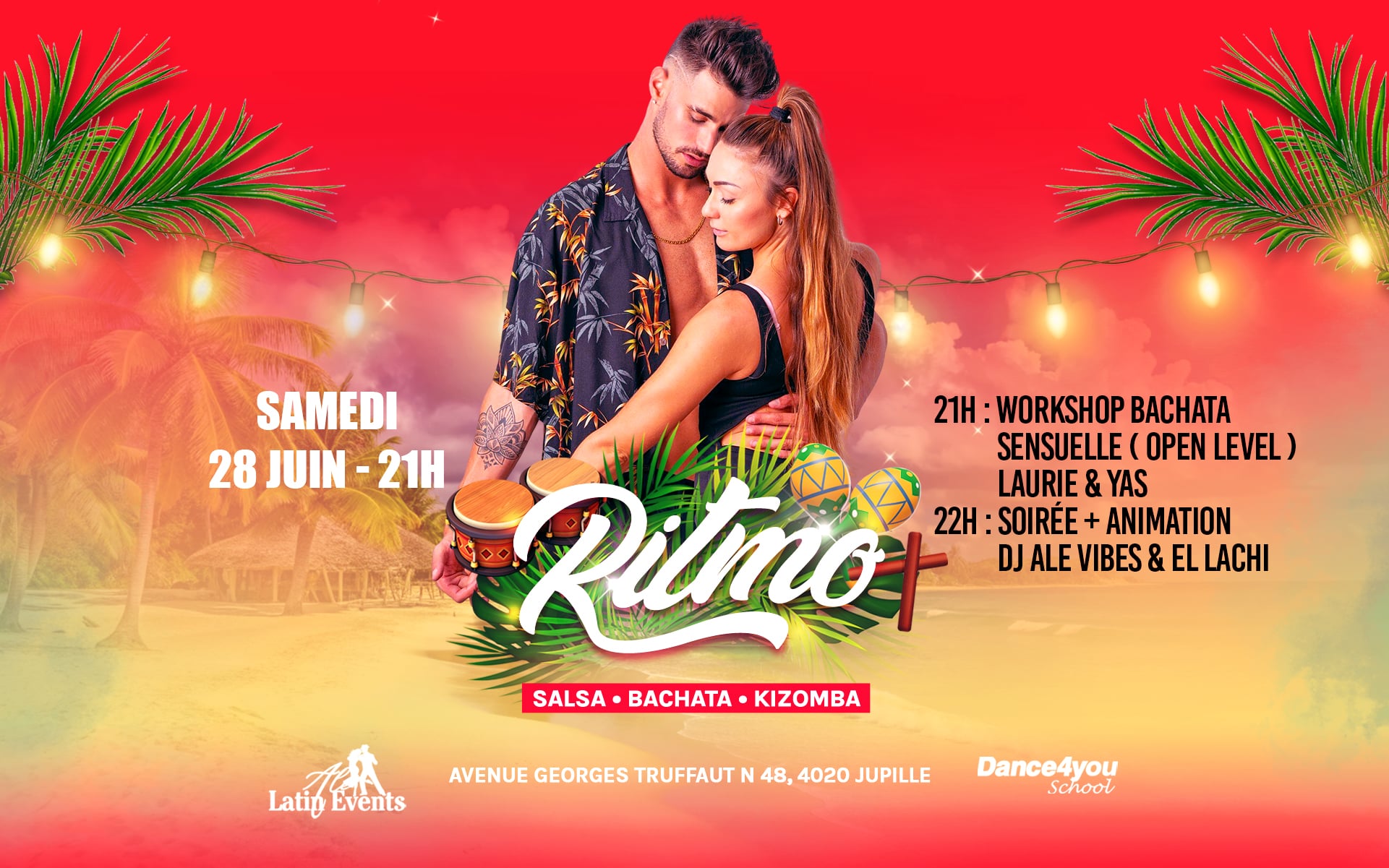 Ritmo Dance4you SAMEDI 28 06 - 21H