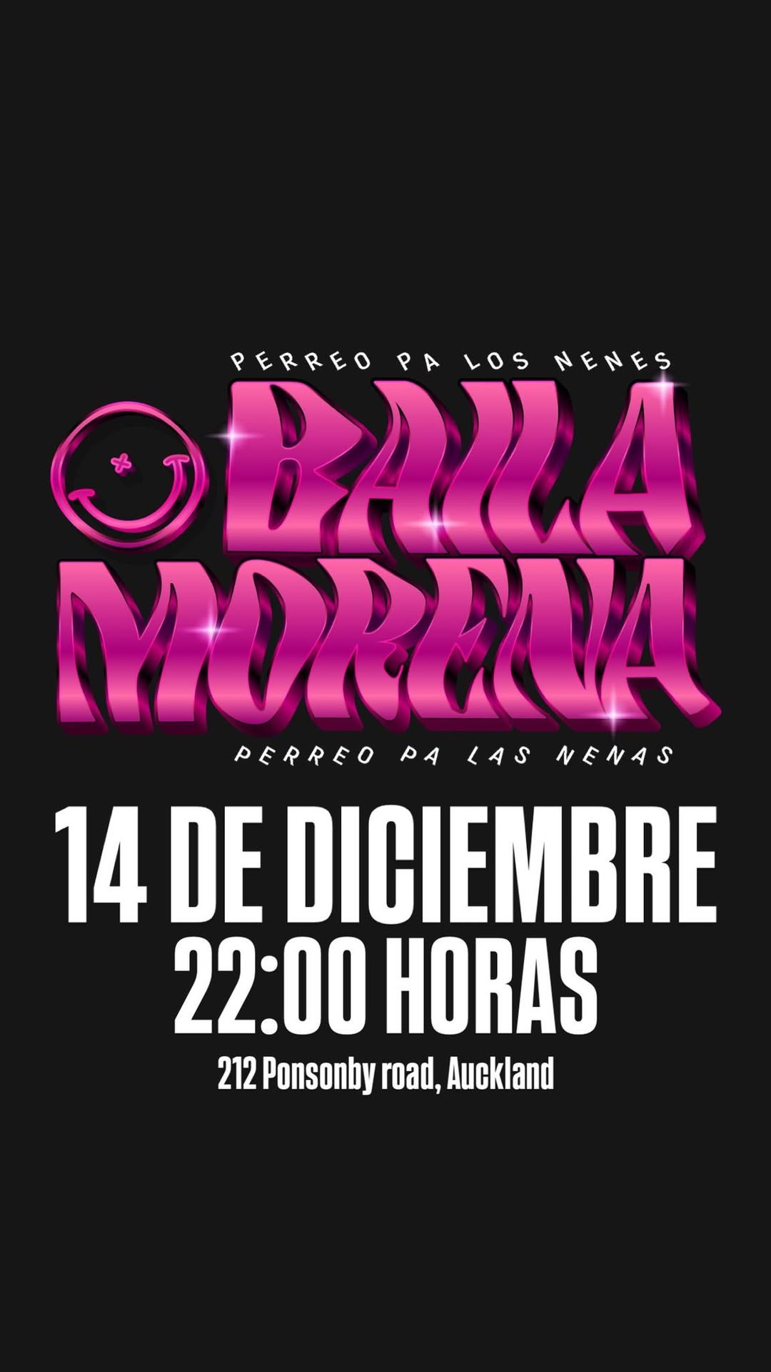 BAILA MORENA - El Latin Party mas prendió de auckland FREE ENTRY!