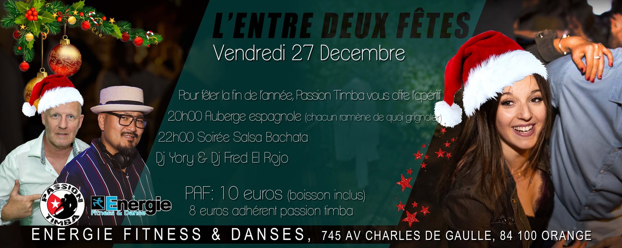 L'entre deux fêtes Salsa