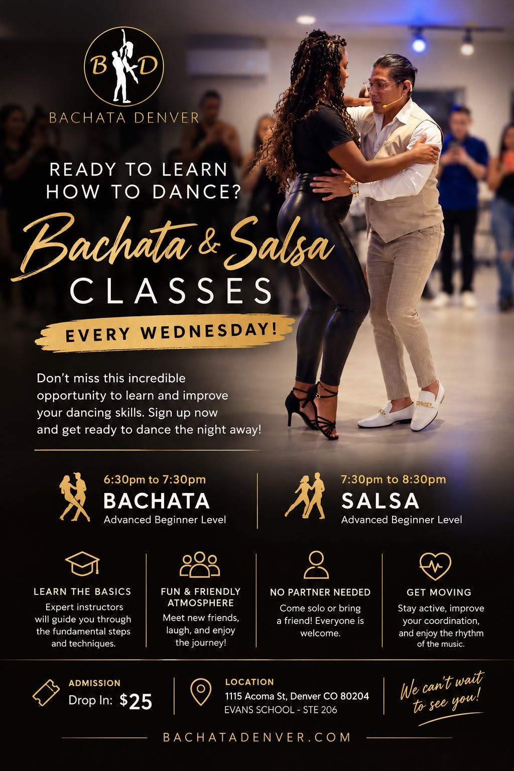 DANCE BACHATA & SALSA!