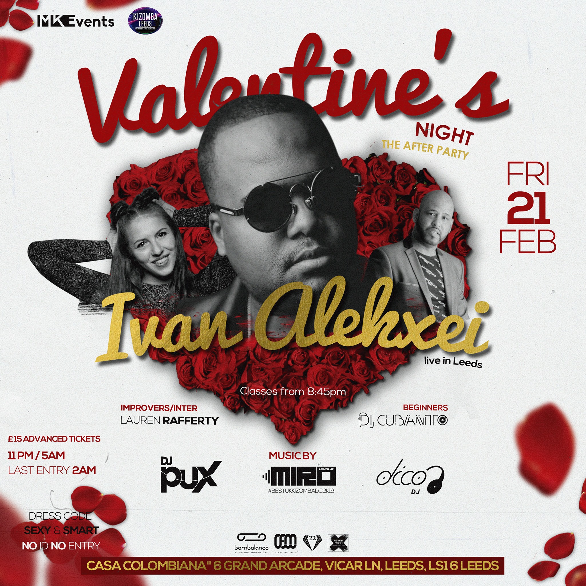 Valentines Night The After Party #IvanAlekxei_live_in_Leeds