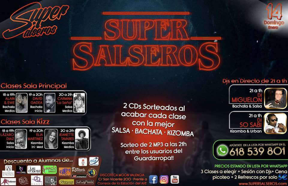 Fiesta SBK SúperSalsero en MOON