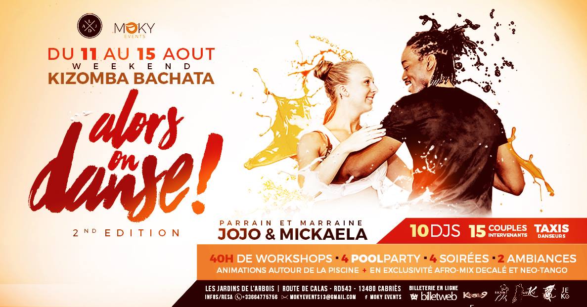 ☆☆ Alors on danse ! - Weekend Bachata et Kizomba dans le Sud ☆☆