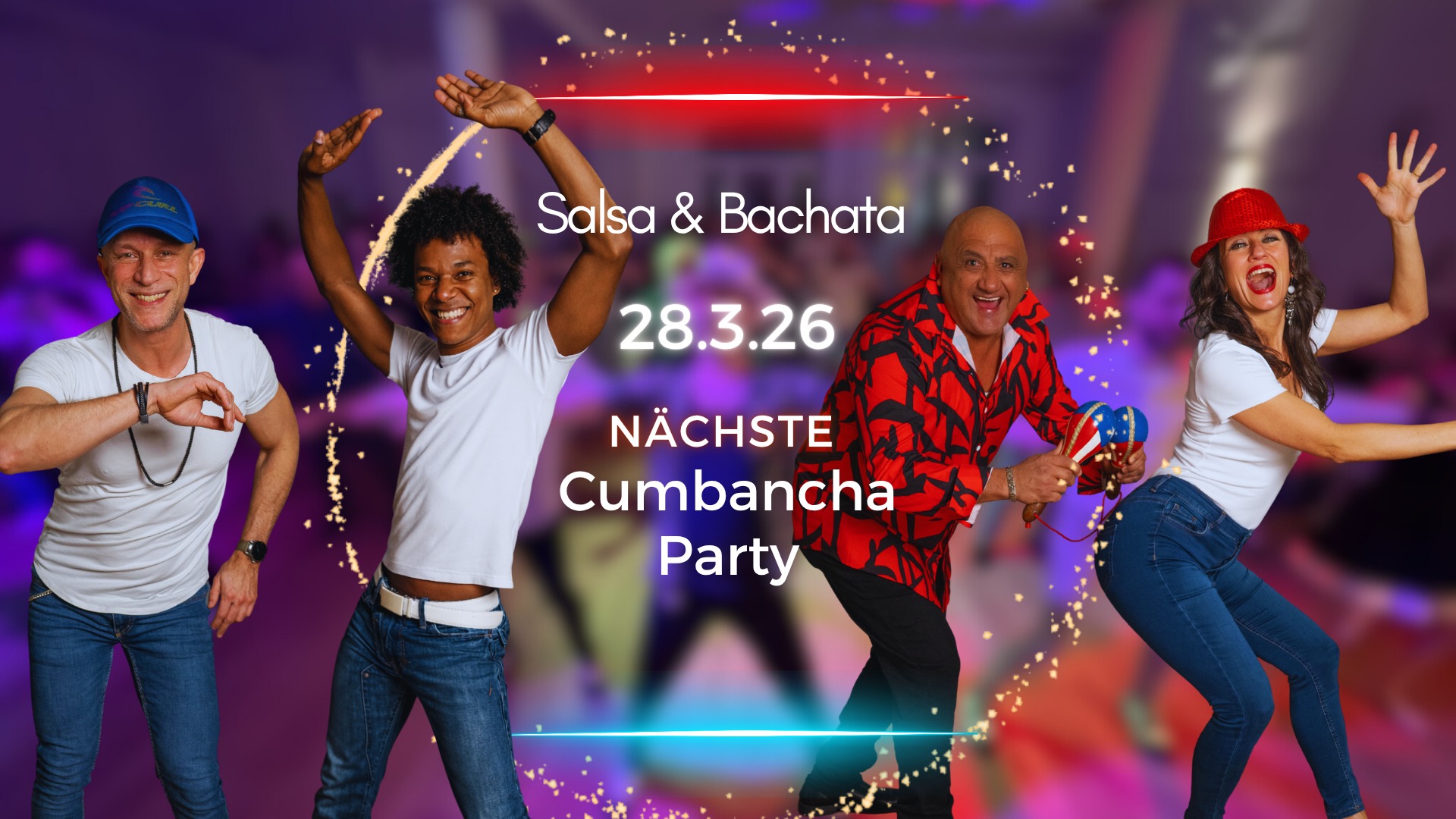 Samstag: Cumbancha Party mit DJ Wilber Zwei Floors. Eine Nacht. Null Ausreden