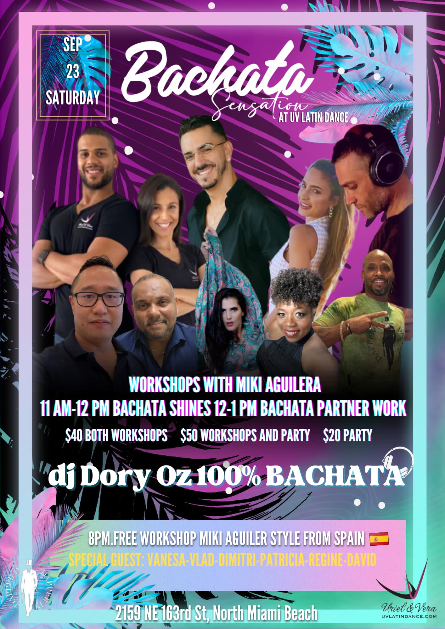 Welcome Back Miki - Workshops & Bachata Social