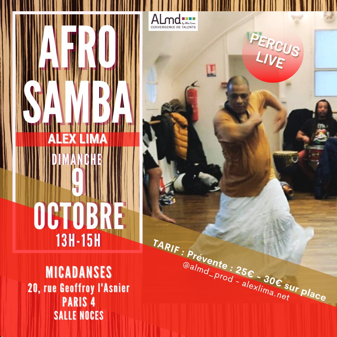 Stage d'AfroSamba avec ALMD School