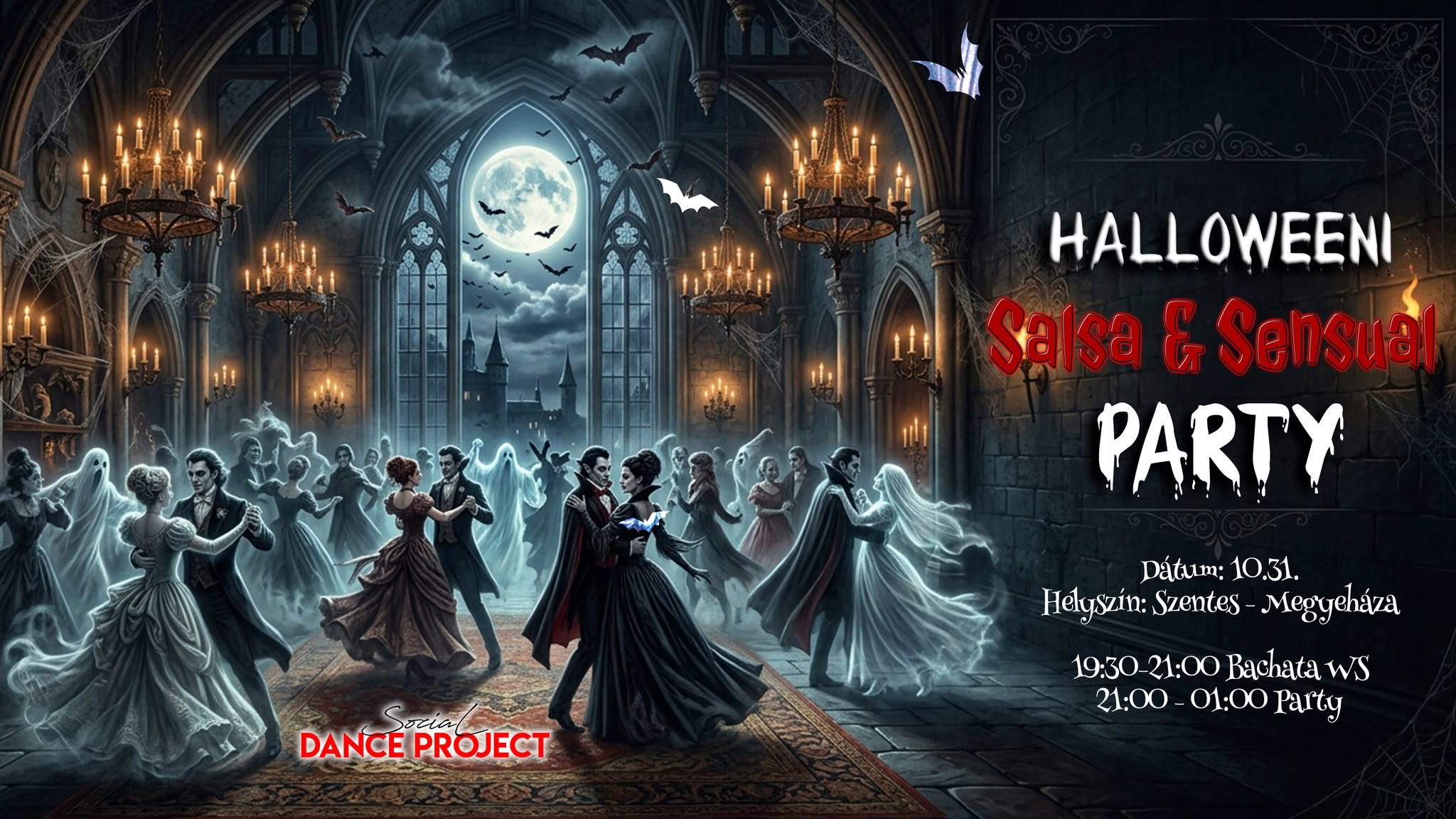 Halloweeni Salsa & Sensual Party - Szentes