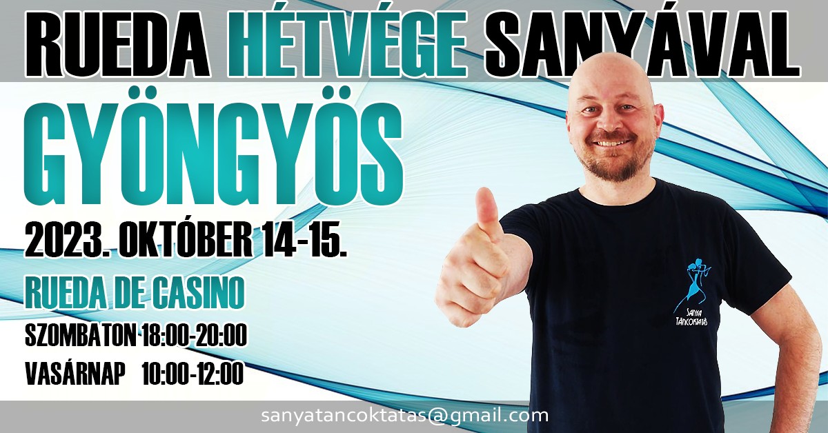 II. Rueda de Casino hétvége Sanyával Gyöngyösön
